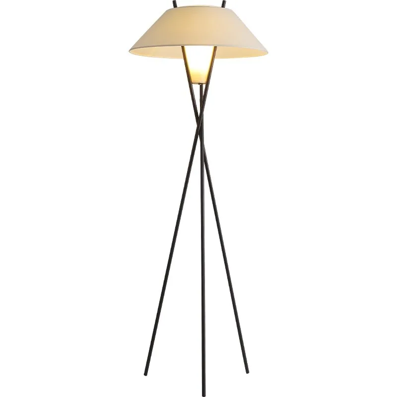 

Italian designer triangular floor lamp medieval wabi wind living room sofa decoration vertical