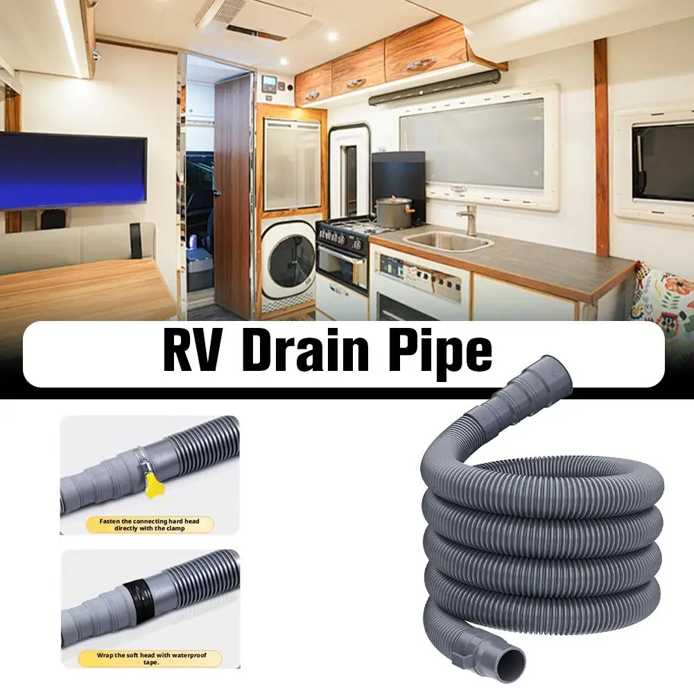 

Сливная труба для автодома, универсальный сливной шланг для стиральной машины, утолщенный для полностью автоматической мешалки, дренажная трубка барабана E6m6