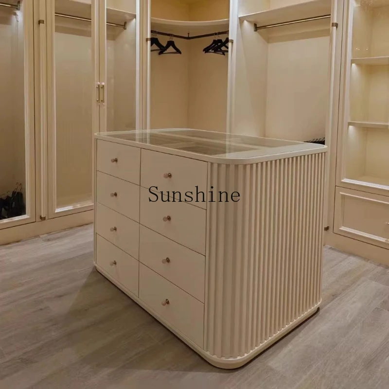 

French Vintage Bedroom Storage Cabinet Jewelry Display Cabinet