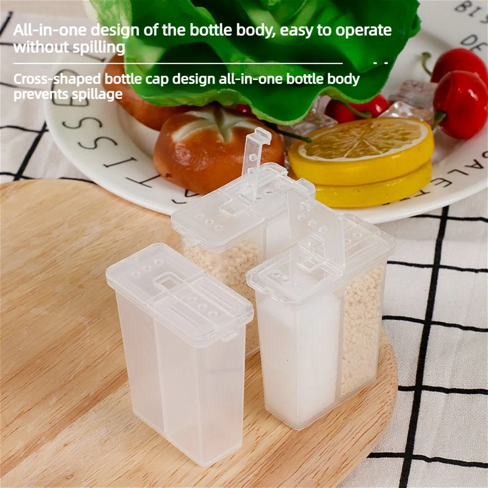 2/4/6 Portable 2 in 1 Spice Sh - Camping Cooking Container ulasan dan harga