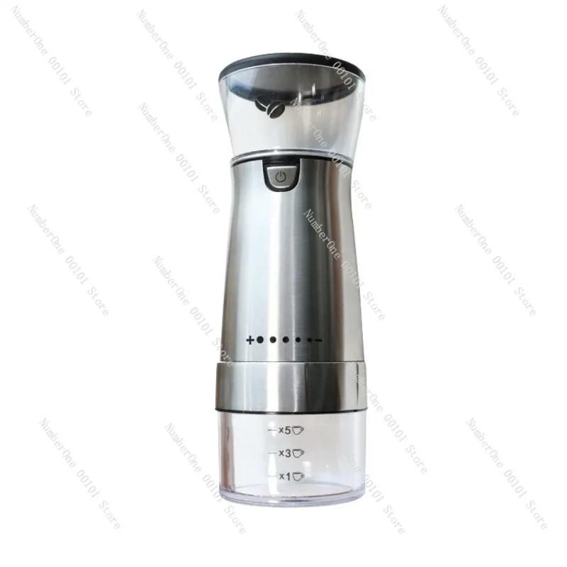 Electric Coffee Bean Grinder - USB Portable Automatic Home Bean Grinder