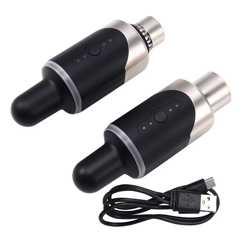 ABLB-New U801 UHF Wireless XLR Transmitter And Receiver Microphone Converter Wireless Microphone For Live Interview/Studio
