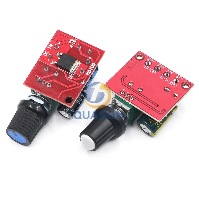 Mini DC-DC 4.5V-35V 5A 90W PWM DC Motor Speed Controller Module Speed Regulator Control Adjust Board Switch 12V 24V PN35