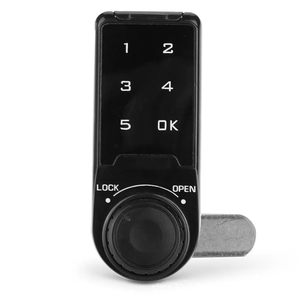 New ABS Cabinet Password Locks Home Security Digital Coded Digital Coded Lock Anti-Theft Hardware Touch Keypad Lock Cabinet