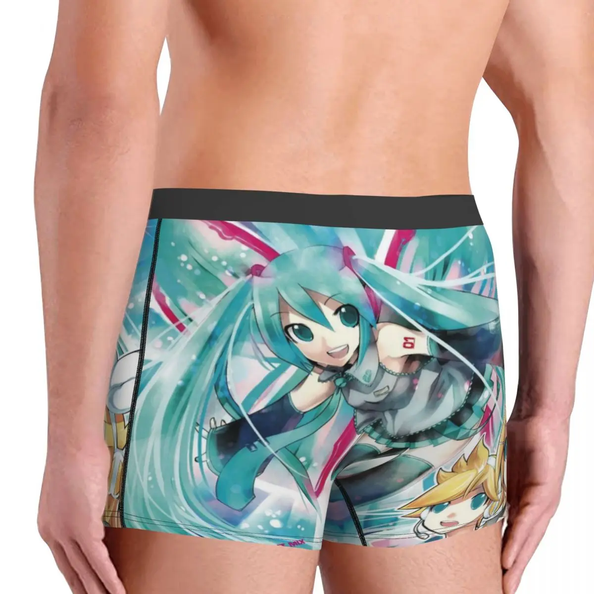 Männer Hatsune Miku Boxer Humorvolle Unterwäsche Boxershorts