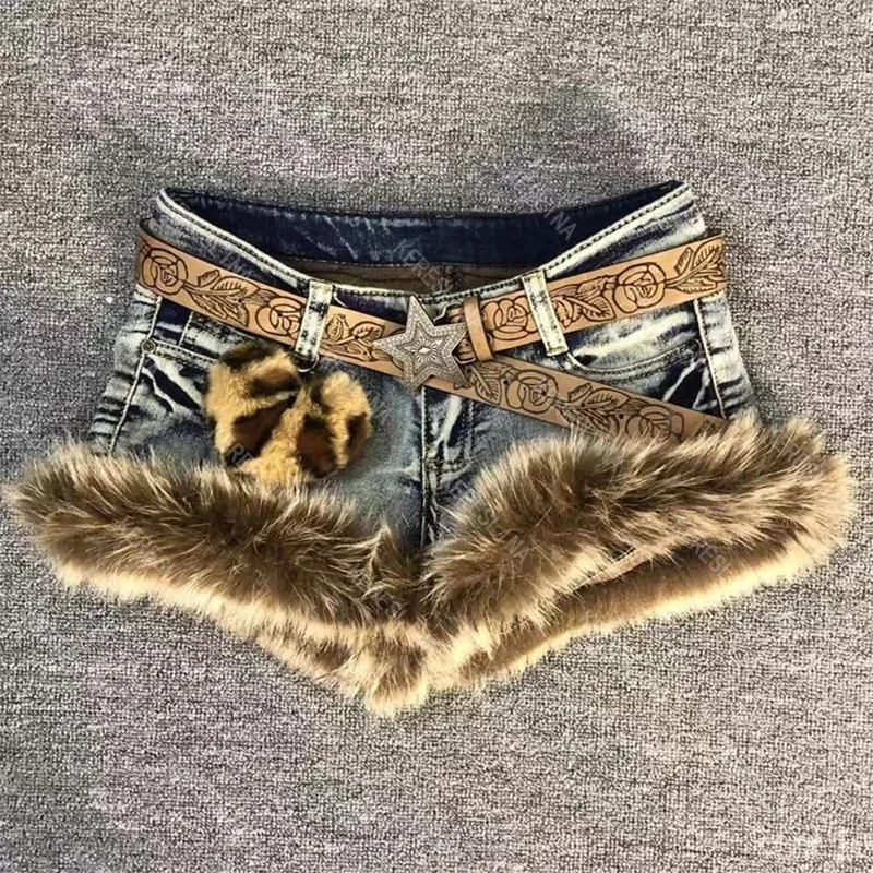 Hip-hop rock Y2K emo ragazze chic jeans da donna estivi versatili mini pantaloncini americani retrò sexy Harajuku punk Europa e America