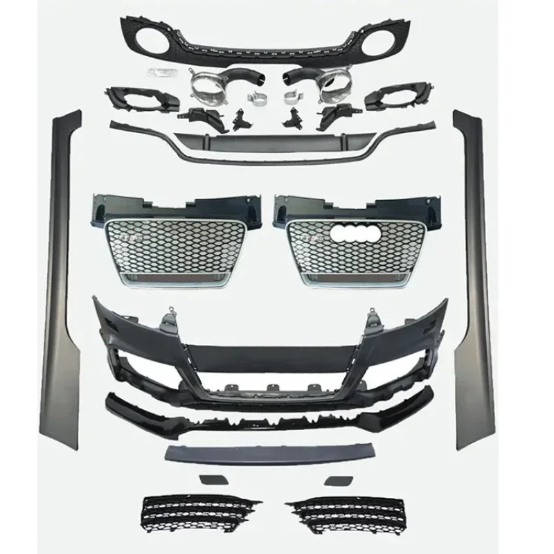 

TT TTRS body kit with grille bumper rear diffuser side skirt 2008-2014