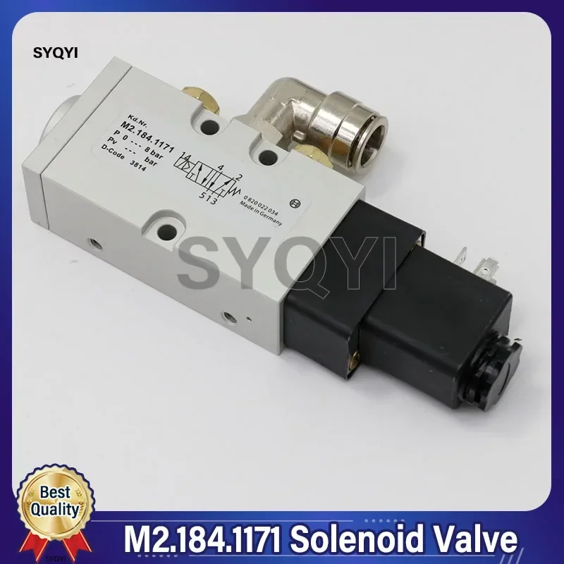 

1 Pcs High Quality M2.184.1171 Solenoid Valve For HeidelbergSM52 SM74 SM102 Printing Machine Parts