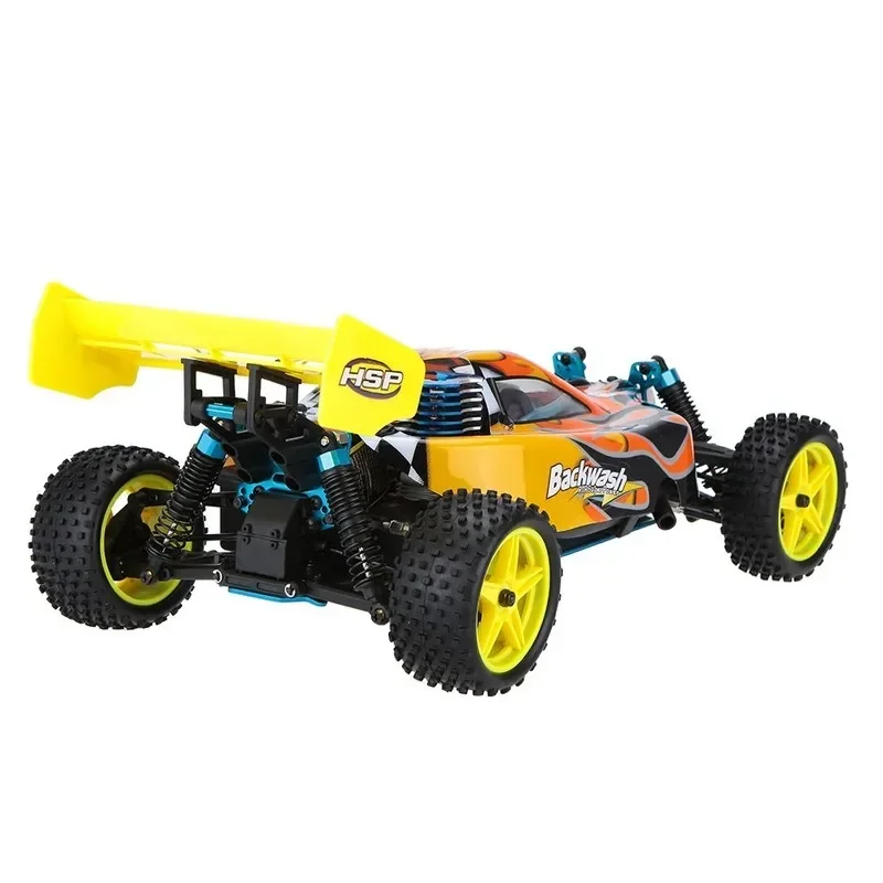 Hsp Baja 1/10th Scale Nitro Power Off Road Buggy 4wd Rc Hobby Cars 94166 z silnikiem 18cxp 2.4g Sterowanie radiowe