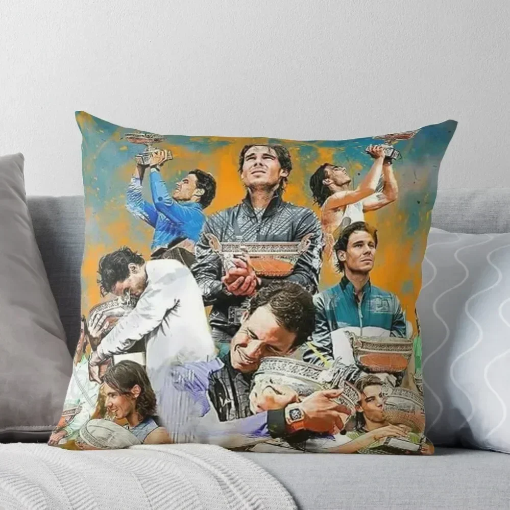 

Rafael nadal Throw Pillow Sofa Cushion Cover autumn pillowcase pillow