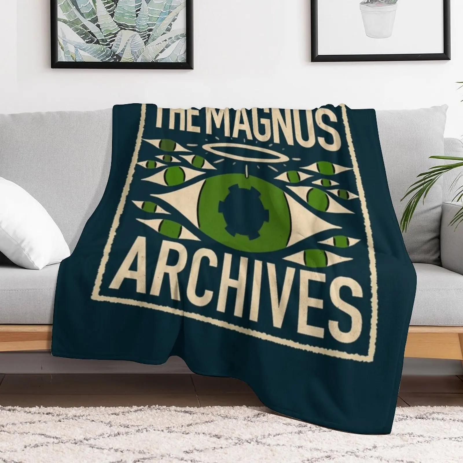 the magnus archives vintage Throw Blanket