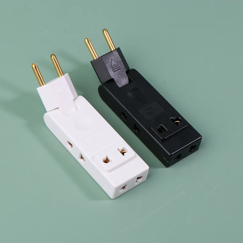 4-in-1 tragbarer EU-Stecker, Stromwandler, Steckdose, Reise-Verlängerungssteckdose, 180-Grad-Stecker-Adapter für Kanada, Mexiko