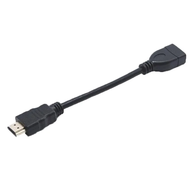 15cm przewód przedłużacz wideo 1080P HD kabel rozszerzenie męskie i żeńskie do laptopa odtwarzacz DVD PS3 Xbox HDTV STB Monitor projektor