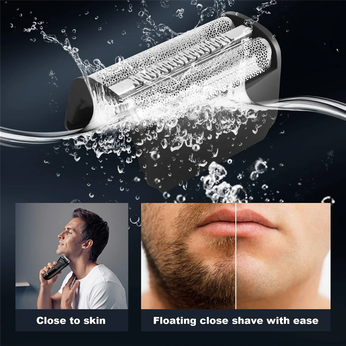 Сменный сетчатый экран + лезвие для бритвы 30B для Braun 3 серии SmartControl 5494 4835 197S 195S 4845