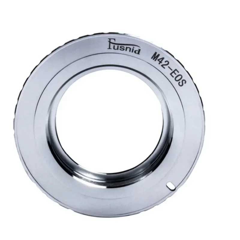 Silver M42-EOS Lens Mount Adapter Ring for M42 (42x1mm) lens to Canon EOS EF mount camera LC8230