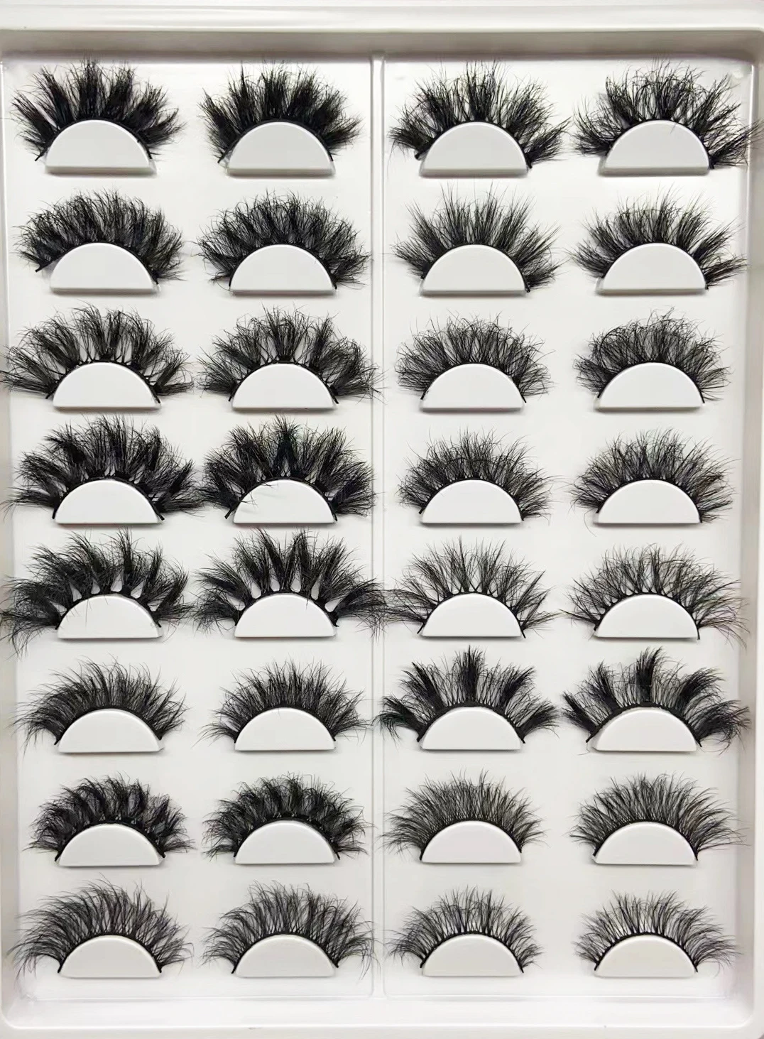 16 Styles Mixes Mink Lashes 3D Mink Eyelashes 100% Cruelty free Lashes Handmade Reusable Natural Eyelashes Popular False Lashes