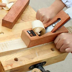 Woodworking Manual Planer Hand Push Carpenter Tools Mini Planer Household DIY Wooden Small Hand Planer Carpenter Woodcraft
