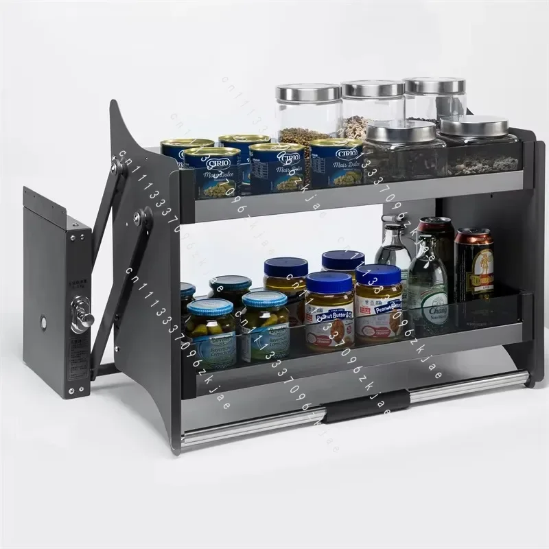 Hardware Kitchen Elevator Basket Pull Down Kitchen Cabinet Pull Down Dish Rack Pull Out Lifting Basket