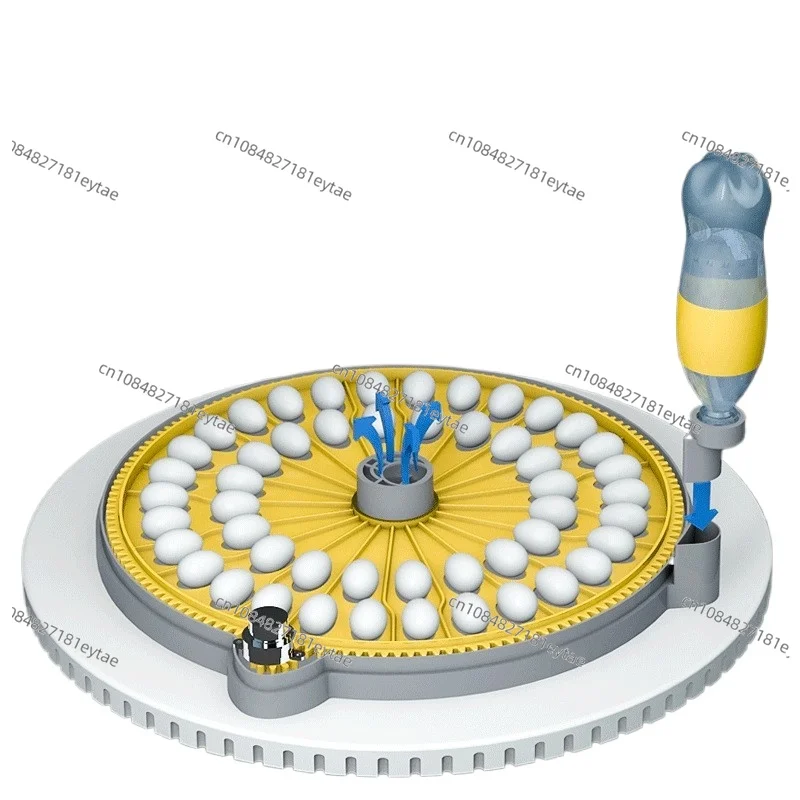 122-яйоркский канарный инкубатор для курицы Ruddy, автоматический двойной источник питания, интеллектуальный инкубатор для разведения яиц, инкубационная коробка для домашнего использования