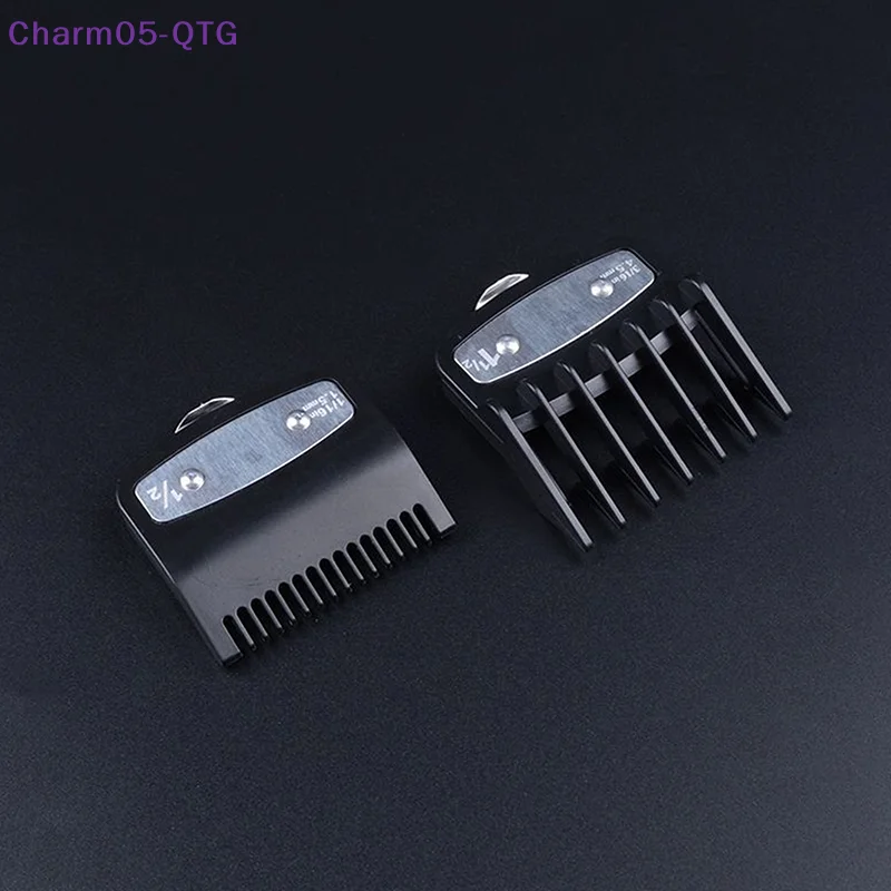 

NEW 2Pcs Hair Clipper Guards Guide Combs Trimmer Cutting Guides Styling Tools Attachment Compatible 1.5mm 4.5mm