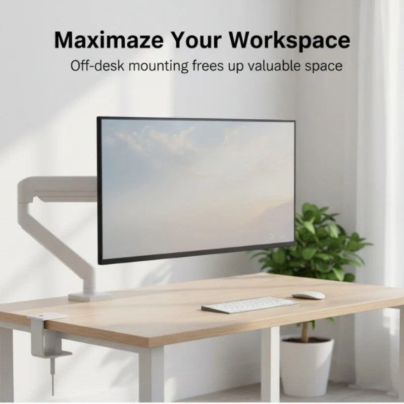 

Home Household Home Office Use Universal Single Monitor Mount 32 Inches 19.8 Lbs Adjustable
