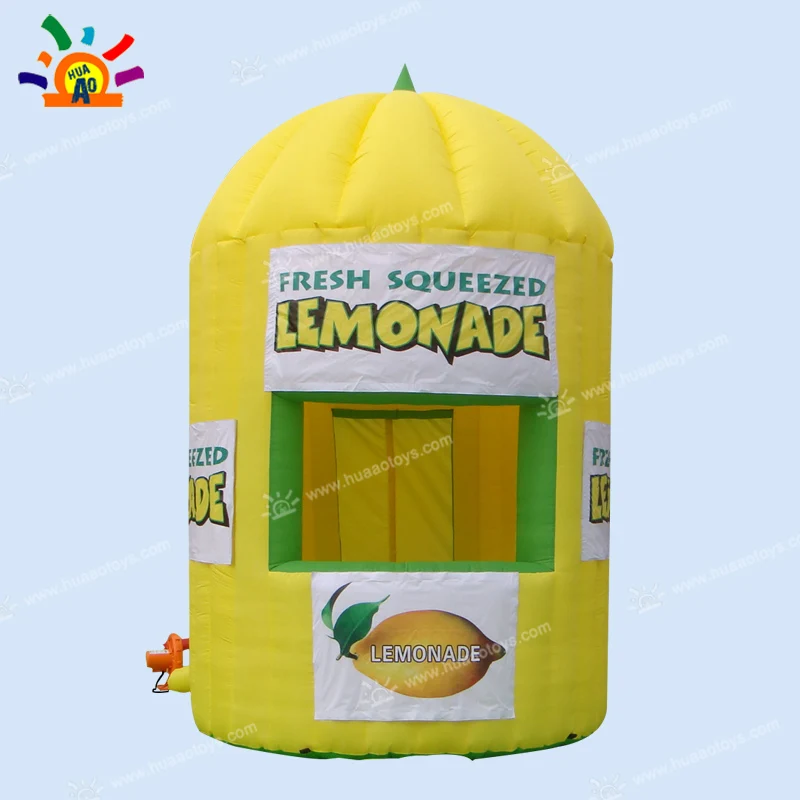 Free Shipping Hot Inflatable Lemonade Kiosk Inflatables Booth Include CE or UL Certificated Blower