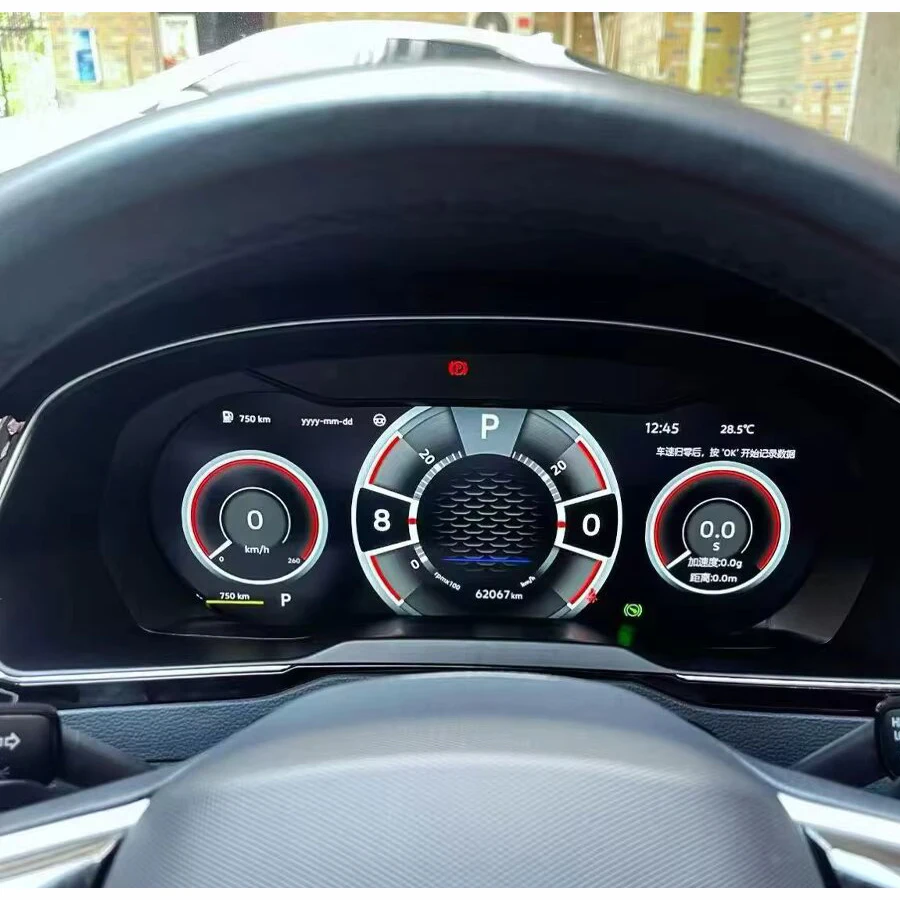 12.3\'Digital Cockpit Speedometer For VW PASSAT B7 B8 Golf 6 7 MK7 Tiguan Scirocco Jetta T6 Sharan Dashboard Instrument Cluster