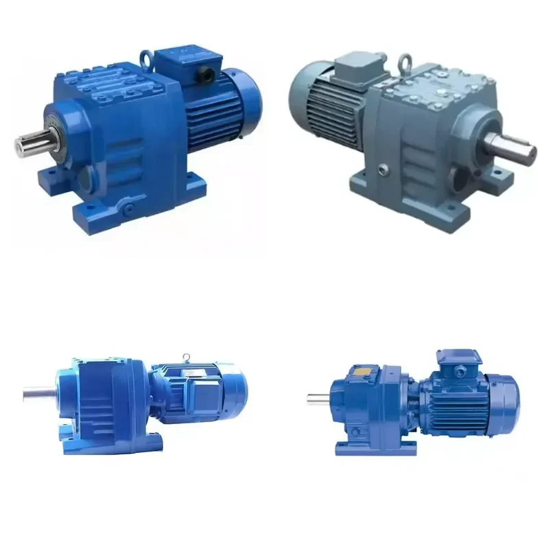 Hight Quality Low Price High Efficiency Easy to Install Gear Speed Reducer R Series Reducer for Spinning Machines AC Brake