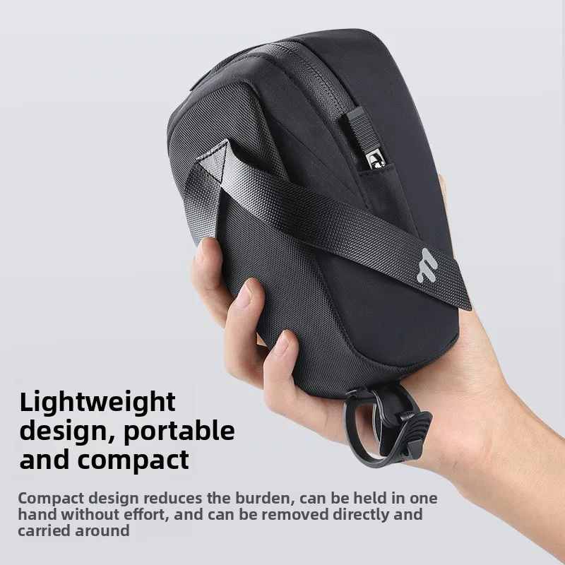 

West Rider Bicycle Saddle Bag - Portable Tool Storage Tail Bag for Mountain & Road Bike