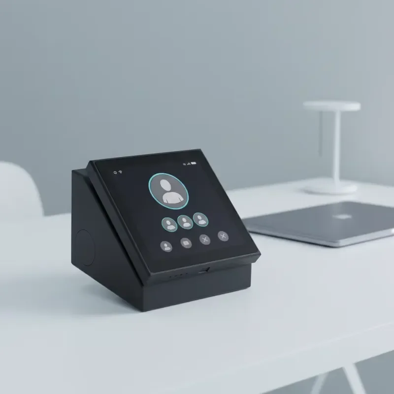 4 Inch Electric Android 11/13/Linux Smart Control Panel IPS Display PoE Touch Panel Stand IoT Home Automation Hotel Garage