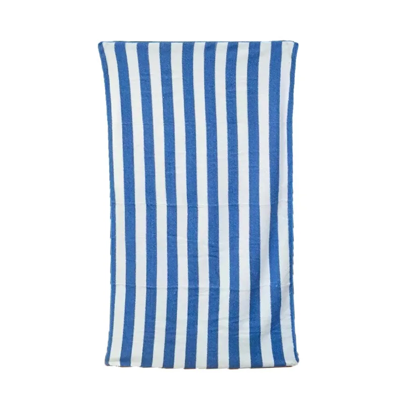 Microfibre Beach Towel Striped Large Absorbent Quick Dry Towel_voghion.com