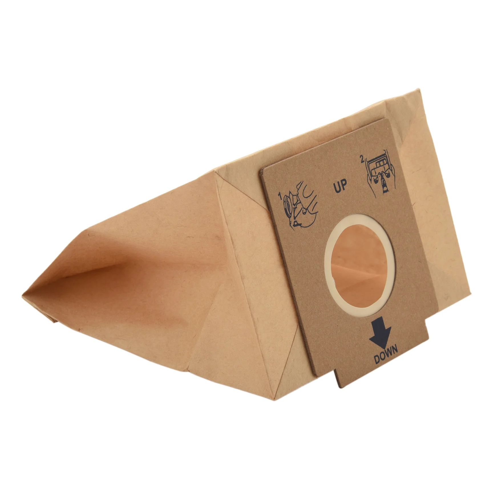 10 Pcs Vacuum Cleaner Kraft Paper Dust Bags Dual Filter Dust Bag Fit for Z1480 ZW1200-211 ZC1120B ZC1120R ZC1120Y ZMO1510