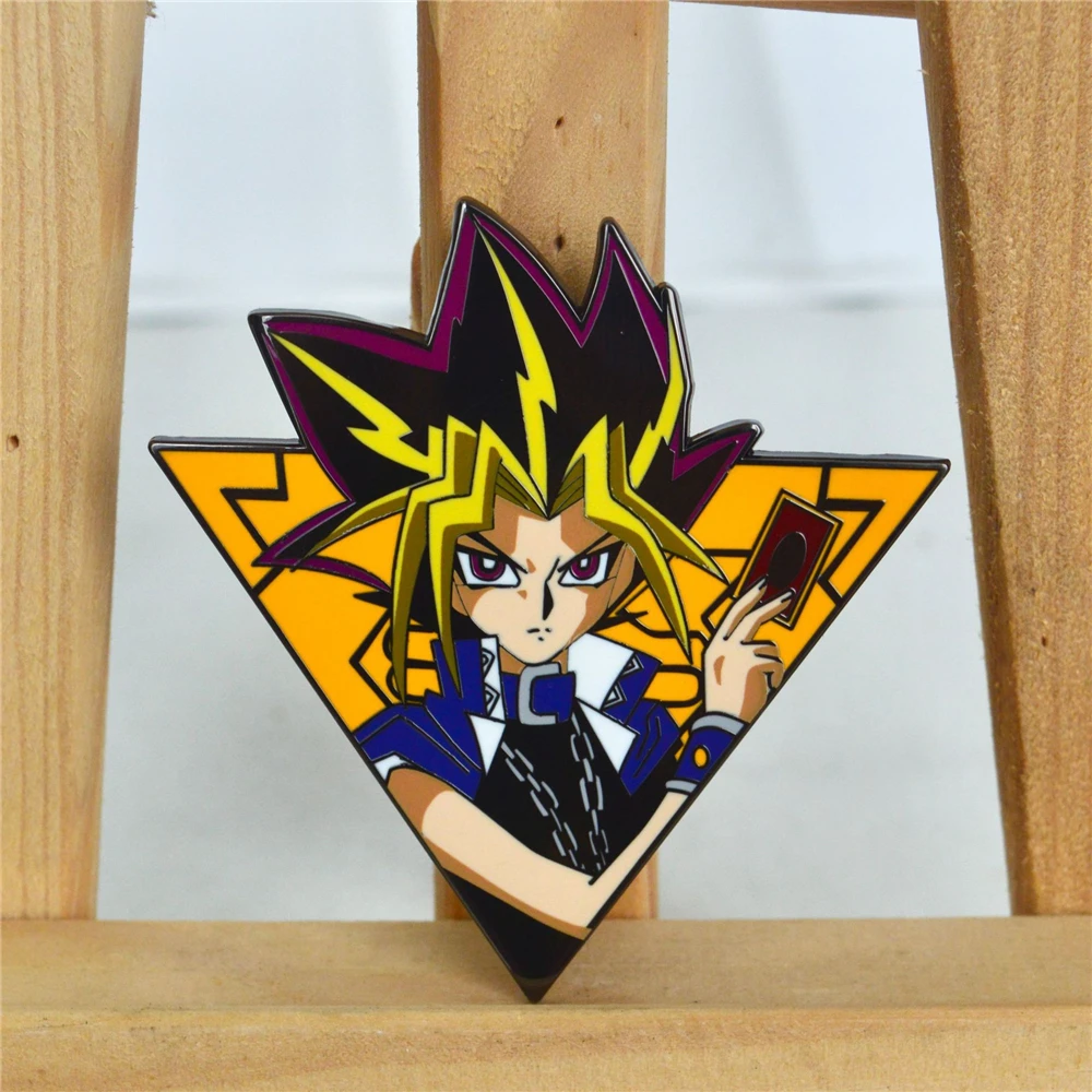 Anime Yu-Gi-Oh! ATEM Zwart Donker Goochelaar Meisje Cosplay Kostuum Prop Metalen Badge Pin Legering Broche Accessoires