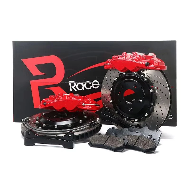 

Icooh racing Upgrade Big Brake System Aluminum Alloy Brake Disc Rotor Kit for Audi A4 A5 A6 Q5 Q7