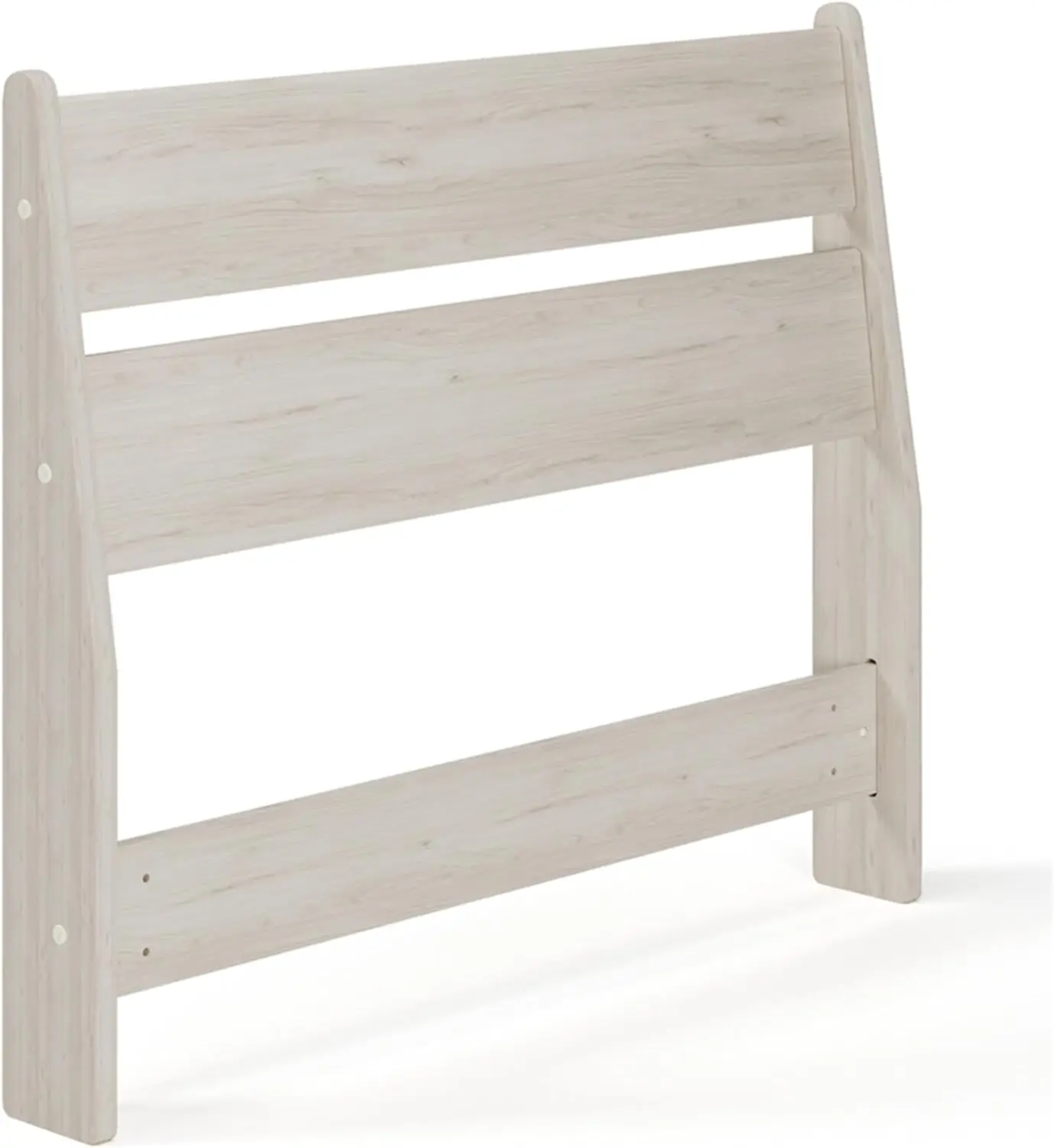 

Socalle Modern Open Slat Twin Headboard, Natural Beige