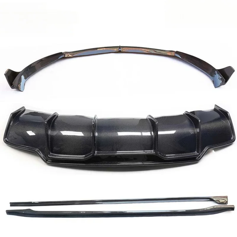 

Cross-Border Hot Sale Suitable for Tesla Model 3/Y Carbon Fiber Front and Rear Lip Side Skirt Small Surround Kit Mo