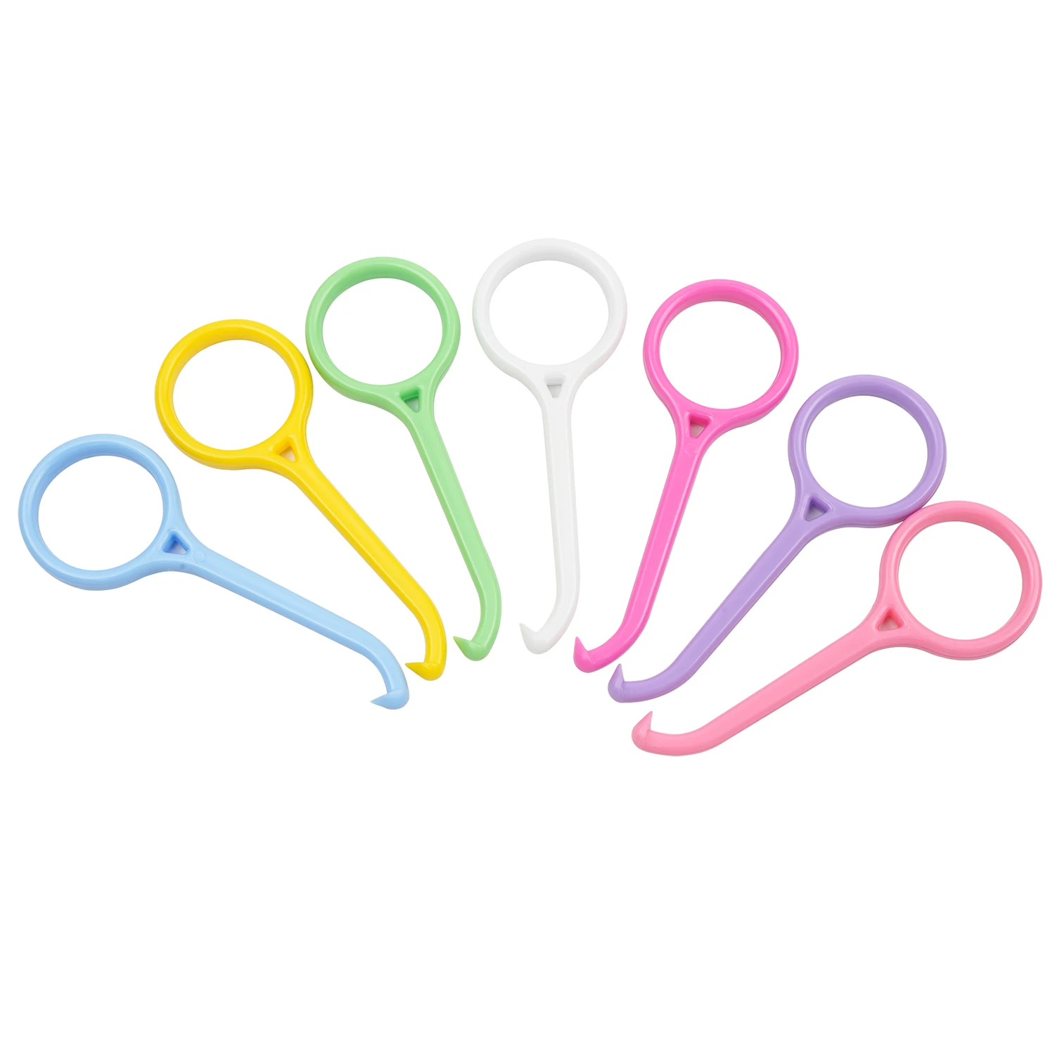 20PCS Dental Removal Tool Plastic Hook Nice Orthodontic Aligner Remove Invisible Removable Braces Clear Aligner Oral Care