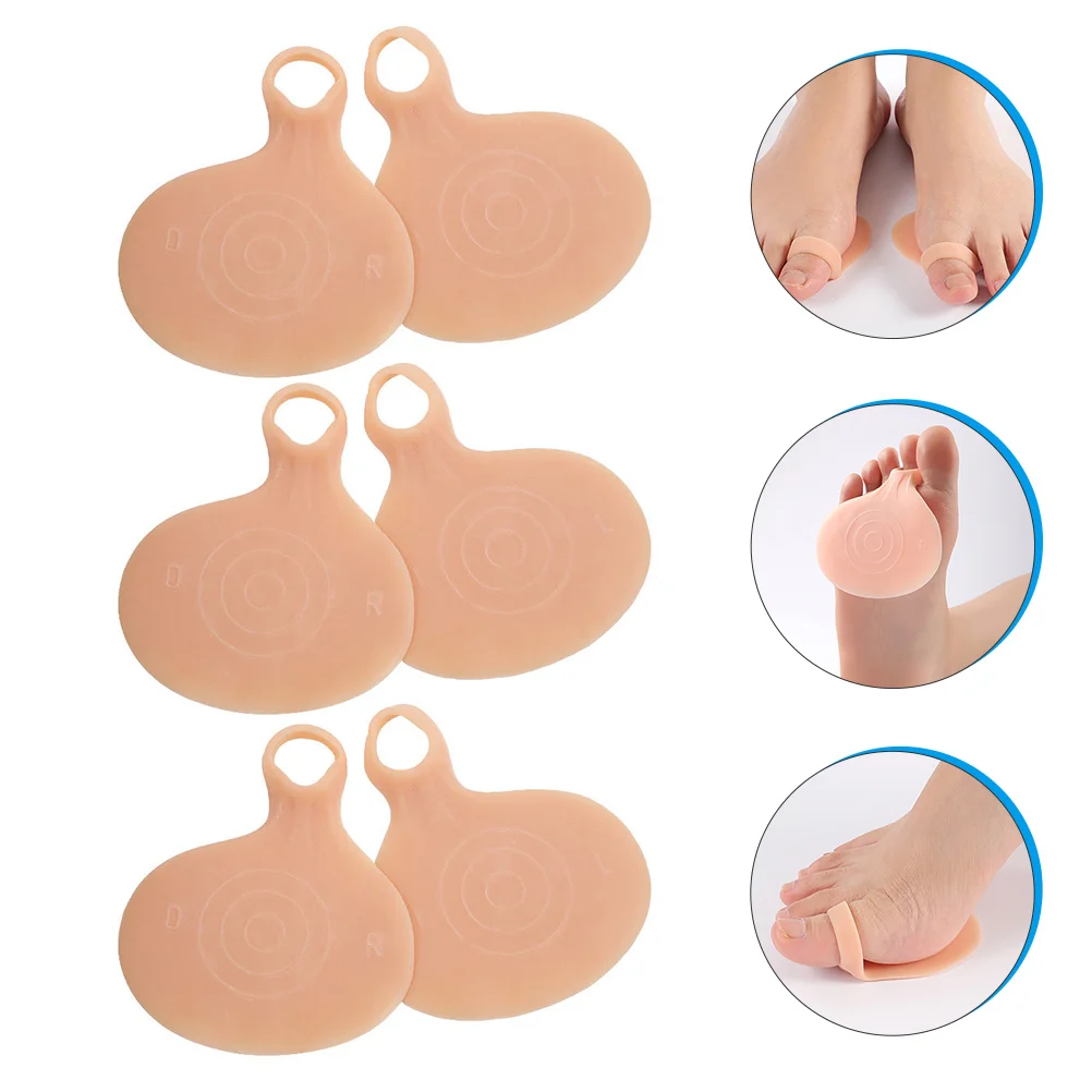 3 Pairs Forefoot Pad Metatarsal Pads Pain Relief Support Cushions Anti-slip Sleeve Men