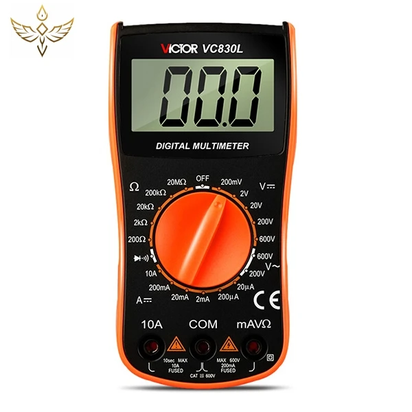 YITENSEN / VICTOR VC830L High Quality Manual Range Cheap Multimeter Digital small size 830D new design China made multimeter