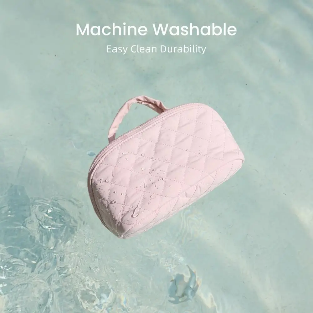 

Водостойкая ручная косметичка большой емкости, герметичная косметичка, однотонная сумка для мытья с несколькими карманами, дорожная сумка для стирки