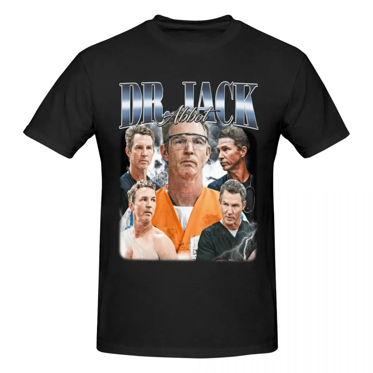 Men The Pitt Dr. Jack Dr. Robby Gifts T Shirt Streetwear O-neck Cotton Men T Shirt