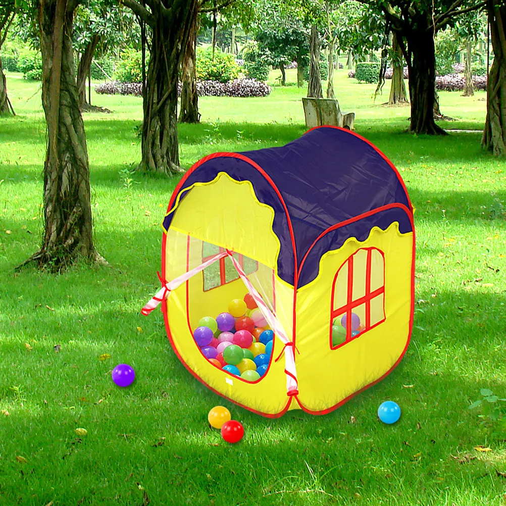 Kids Play Tent Foldable House - Kids Outdoor Play Tent recension och pris