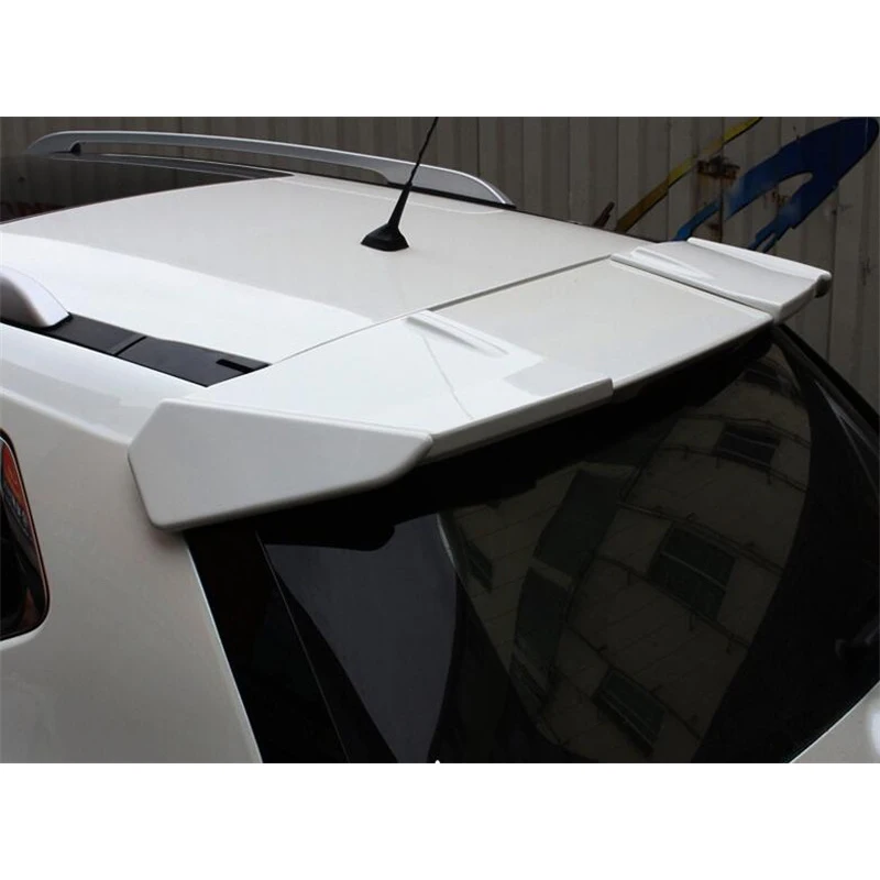 CEYUSOT FOR 2PCS Nissan X-TRAIL Roof Spoiler Wing ABS Material Car Rear Window Decoration Accessories Tail Fin X-TRAIL 2014-2019