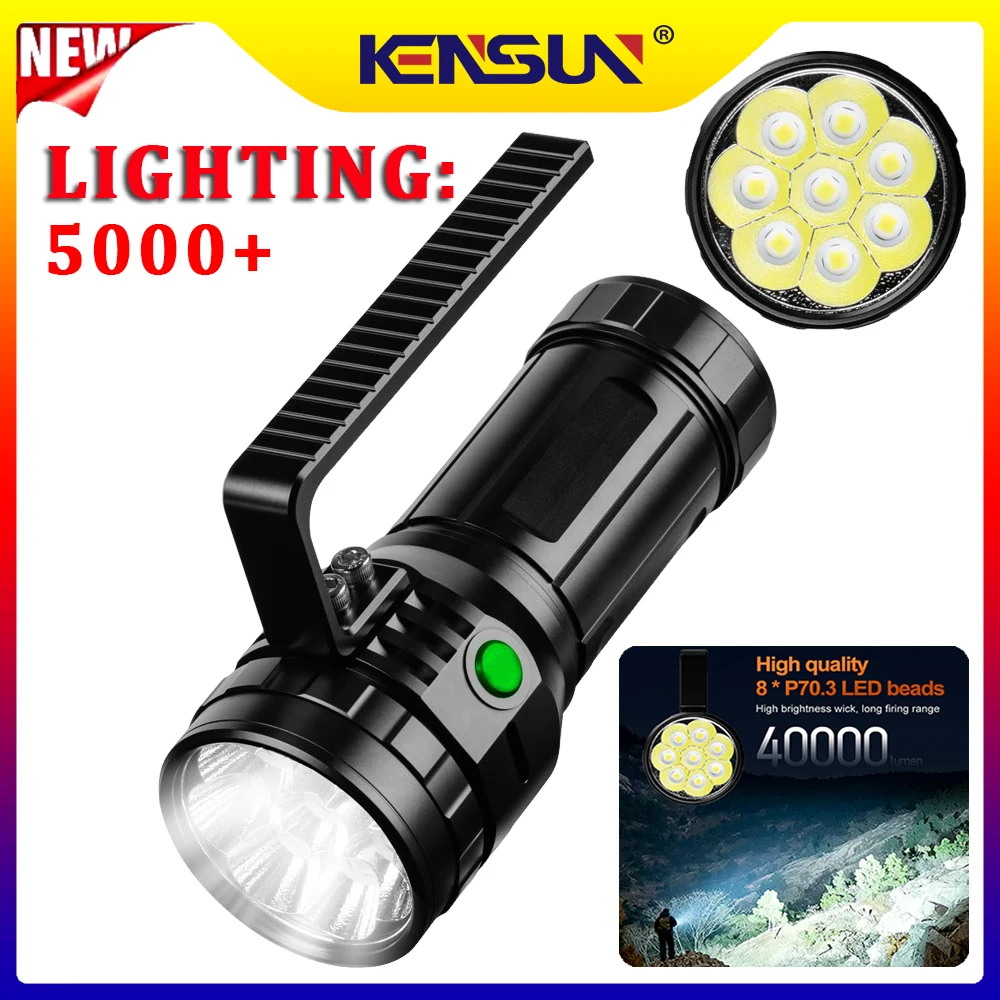 lampe-torche-haute-luminosite-lanterne-led-haute-puissance-40000-lumens-rechargeable-par-usb-lampe-tactique-exterieure-intelligente-a-refroidissement-par-ventilateur