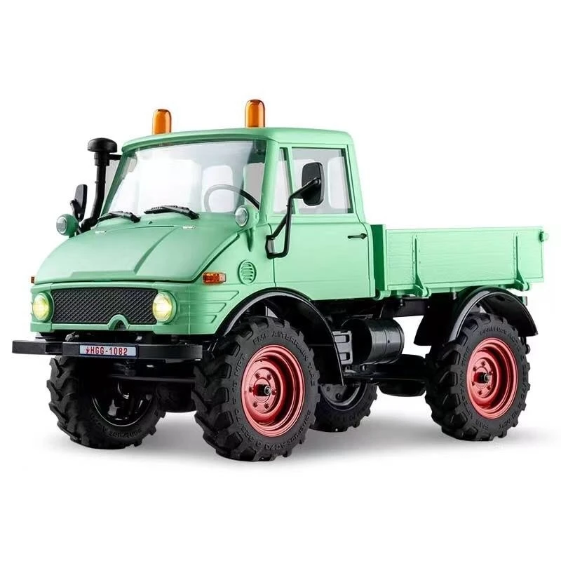 FMS Unimog FCX Series 4WD ทางวิบากรถปีนเขาบังคับโมเดลรถจำลองไฟฟ้าสำหรับเป็นของขวัญเด็กผู้ชาย1/24ใหม่