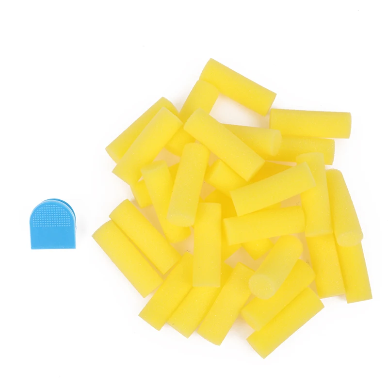 

（Summer6）30 Pcs Cylinder Table Tennis Glue Brush For Water-base Glue Sponge Wipe Table Tennis Racket Sponge Wipe Cleaning Brush