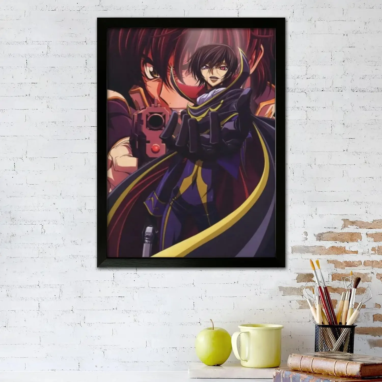 code geass Canvas Art Poster and Wall Art, Picture Print, Modern Family Bedroom Decor,Decorative painting