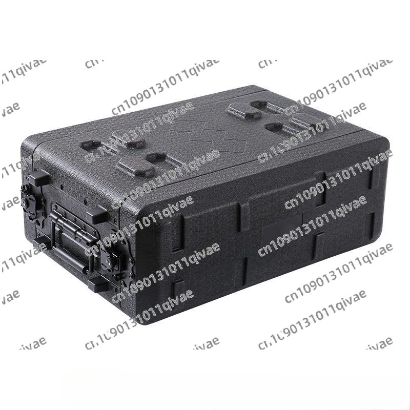 AMS wireless microphone ABS aviation box new product PE plastic 2U microphone 4U digital power amplifier sequencer 3U box