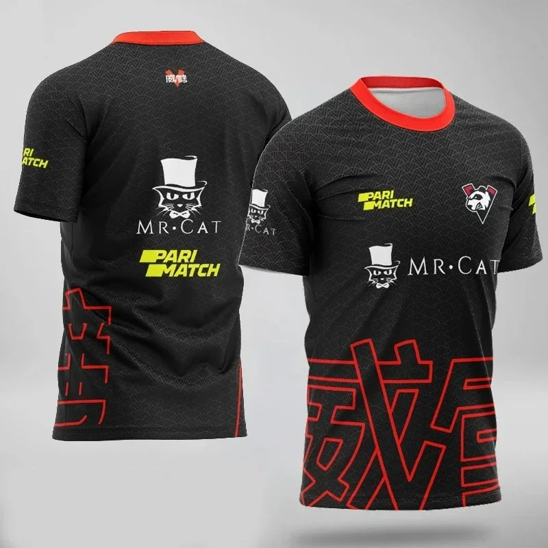 

CSGO DOTA2 Virtus.pro Team Jerseys Solo Neo Uniform TShirt Fans Jersey Men Women Sport Tee Shirt Breathasble Short Sleeve
