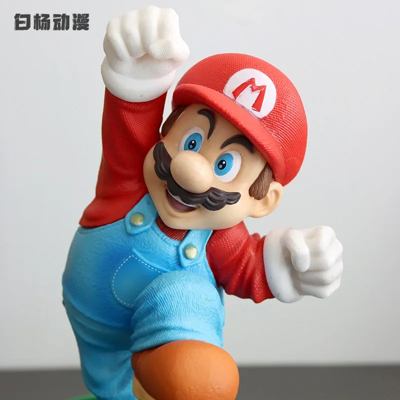 Super Mario  Tide Play Mario Louis Brothers Model Ornament Anime Game Peripherals Toy Model For Kids Birthday Collectible Gifts